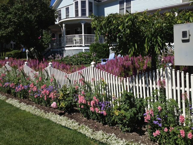 Private Mackinac Island garden -- The Impatient Gardener