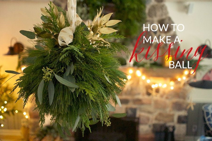 PUCKER UP; HERE'S HOW TO MAKE A KISSING BALL The Impatient Gardener
