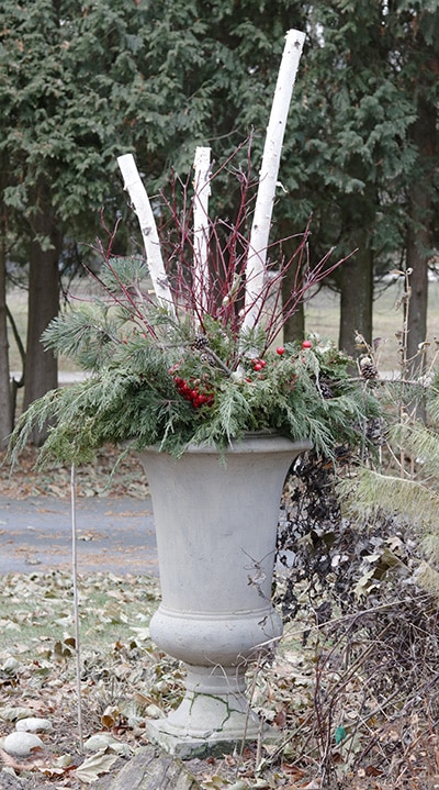 winter container design