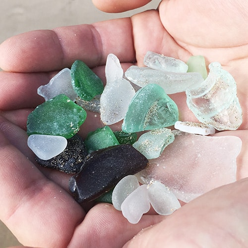 beach glass on instagram
