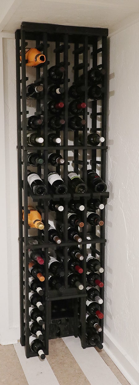 Secret wine holder clearance