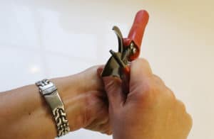how to sharp pruners