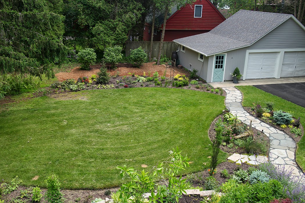 circle grass planting