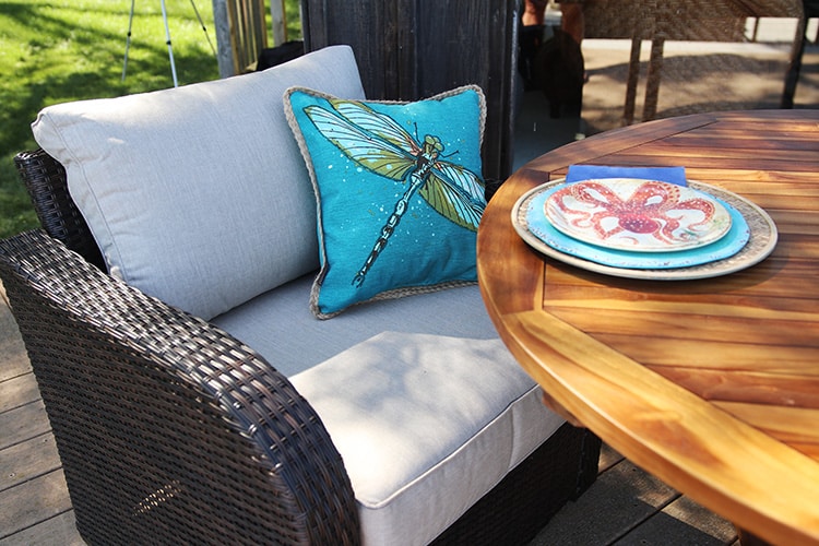 dragonfly pillow