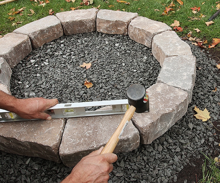 How to build a fire pit.