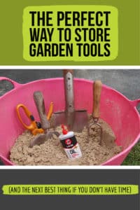 Want to take care of your garden tools? Here's the best way to do it and the next best thing if you just don't have time.