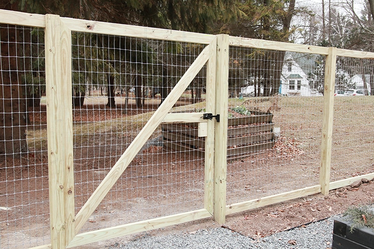 vegetable garden gate