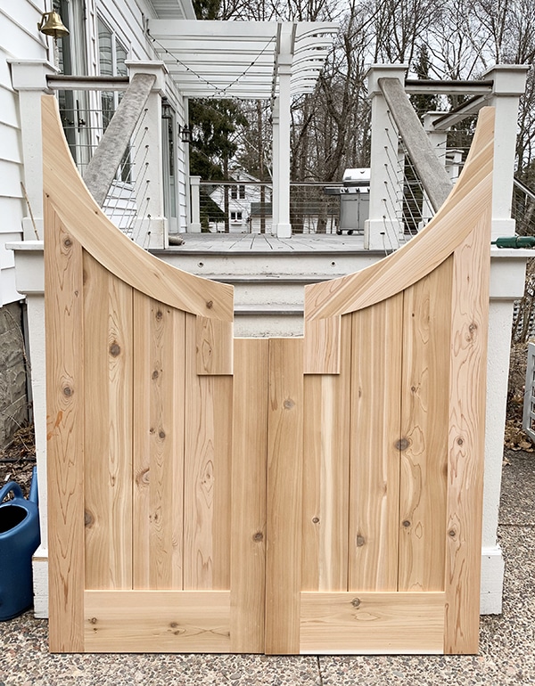 new garden gate