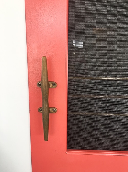 brass cleat door handle