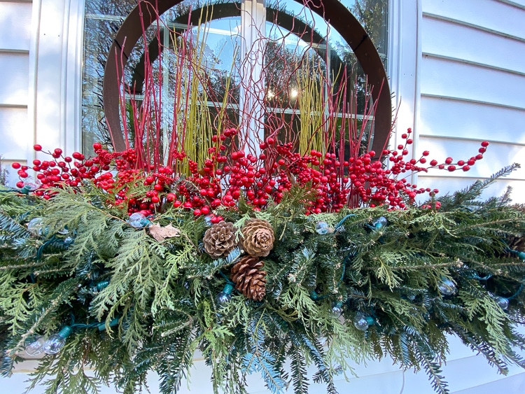 holiday window box