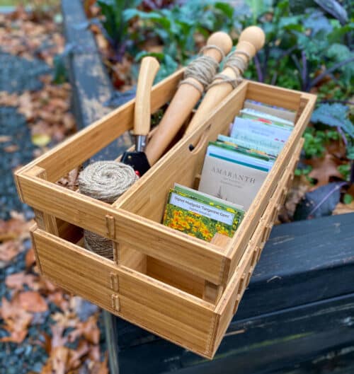 tool and seed organizer