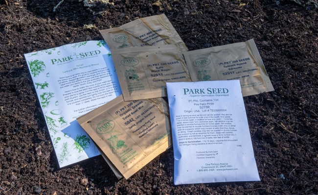 seed packets