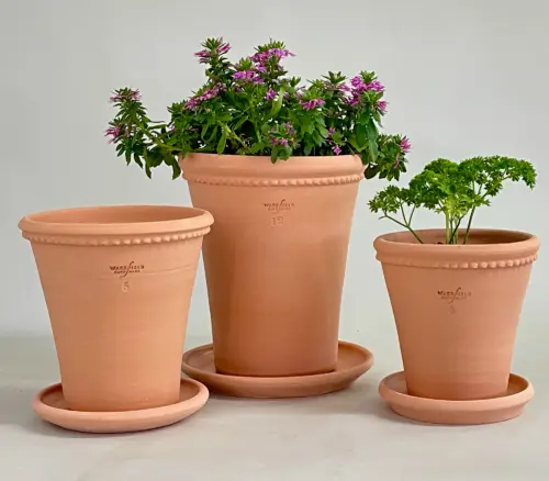 handmade terracotta pots