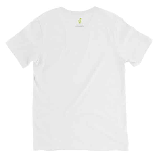 Unisex Dahlia V-neck T | The Impatient Gardener